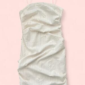 Nwt white mini dress